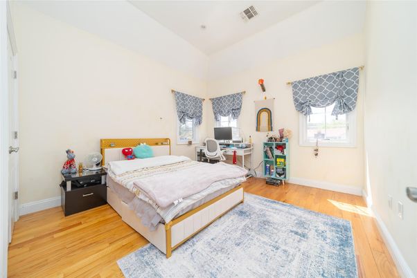 Bedroom, Home Office, Interior, Wood Texture Flooring