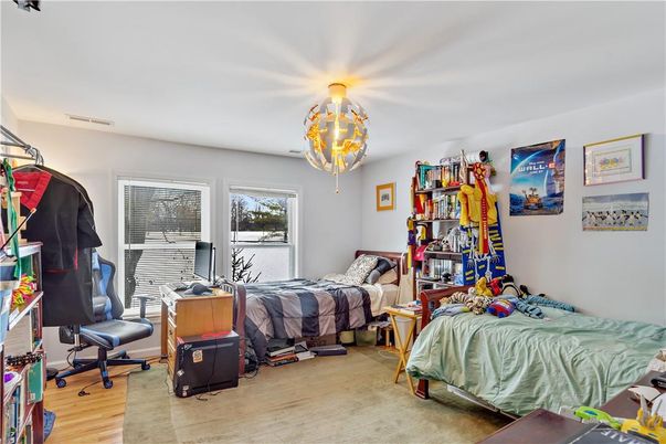 Bedroom, Home Office, Interior, Wood Texture Flooring