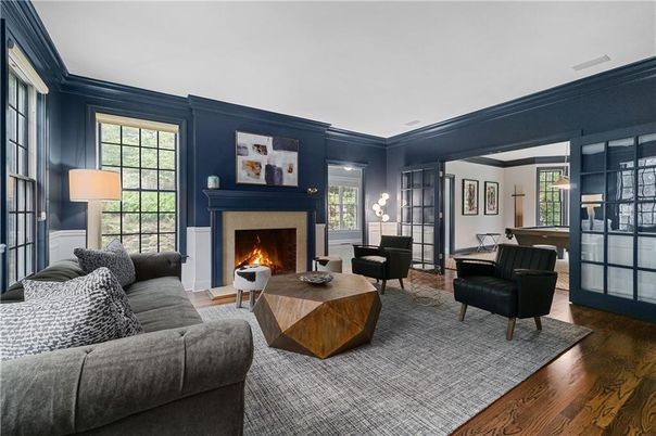 Fireplace, Interior, Living room, Wood Texture Flooring