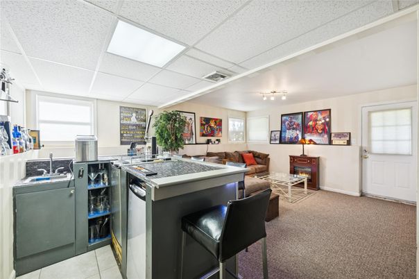 Interior, Kitchen, Living room