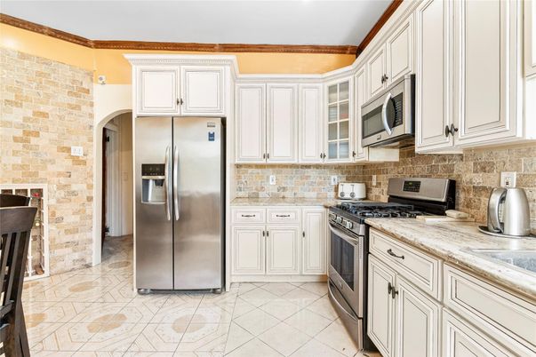 Interior, Kitchen, Stone Walls