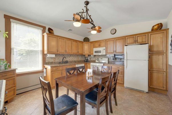 Dining room, Interior, Kitchen
