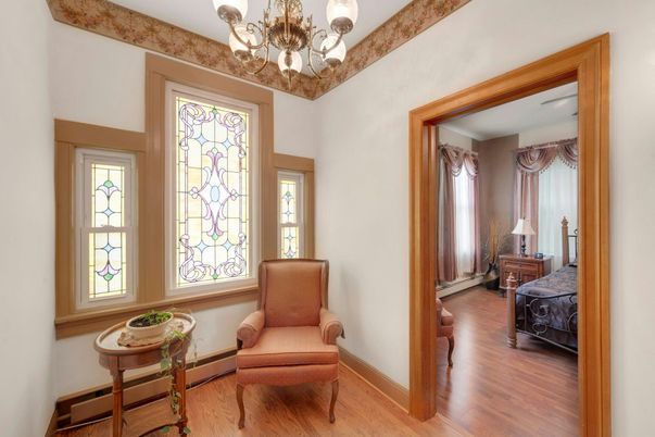 Chandelier, Interior, Wood Texture Flooring