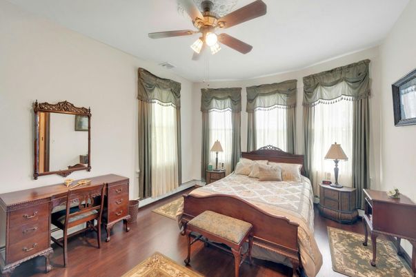 Bedroom, Home Office, Interior, Wood Texture Flooring