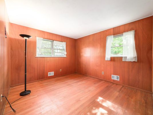 Empty room, Interior, Wood Texture Flooring, Wooden Walls