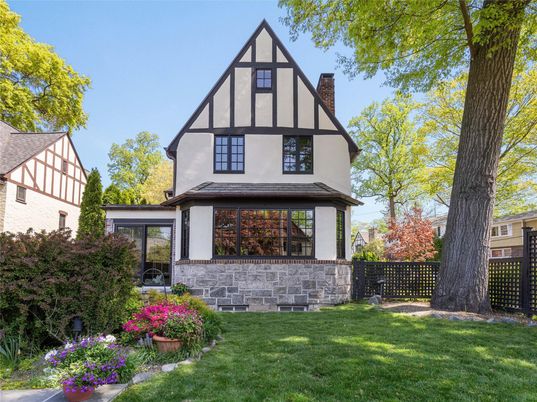 Backyard, Exterior, Facade, Brick Facade, Tudor Revival