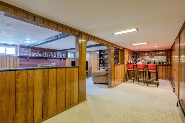 Interior, Recessed Lighting, Wooden Walls