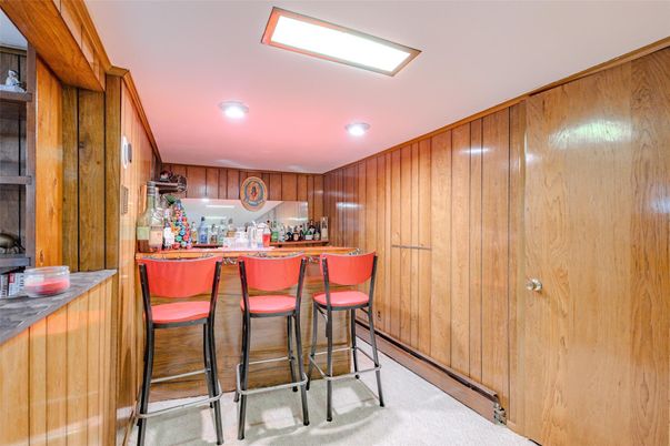 Interior, Recessed Lighting, Wooden Walls
