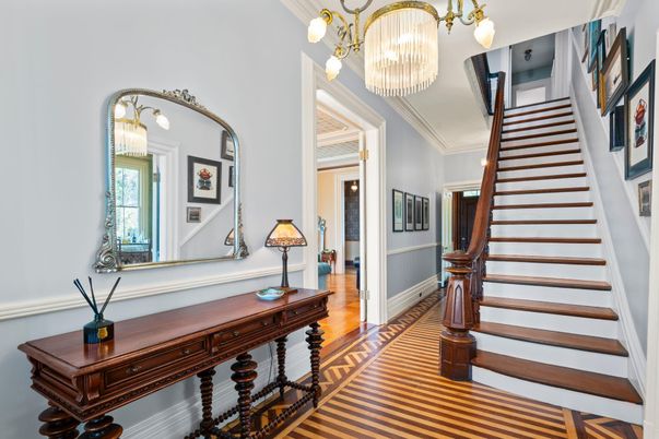 Chandelier, Interior, Wood Texture Flooring