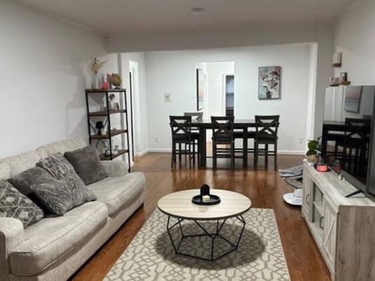 Dining room, Interior, Living room, Wood Texture Flooring