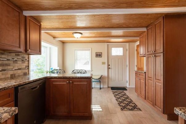 Interior, Kitchen, Wooden Beams, Wooden Ceilings, Wood Texture Flooring
