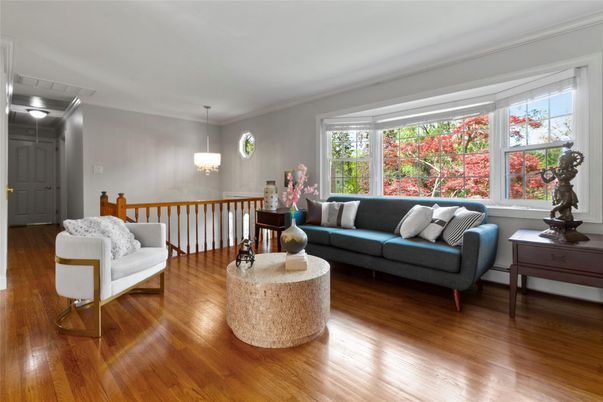 Chandelier, Interior, Living room, Pendant Lights, Wood Texture Flooring