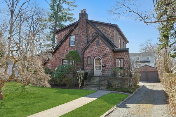 Exterior, Facade, Brick Facade, Tudor Revival
