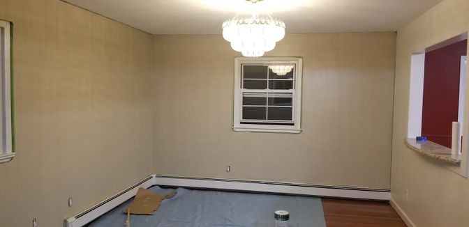 Chandelier, Empty room, Interior, Wood Texture Flooring