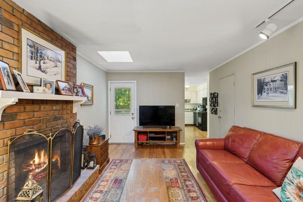 Fireplace, Interior, Living room, Wood Texture Flooring