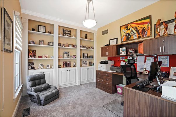 Home Office, Interior, Pendant Lights