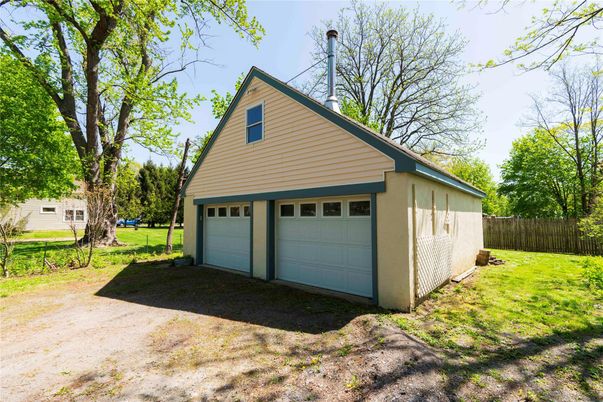 Backyard, Detached Garage, Exterior