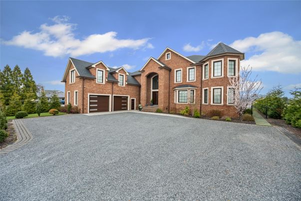 Attached, Exterior, Facade, Brick Facade, Tudor Revival