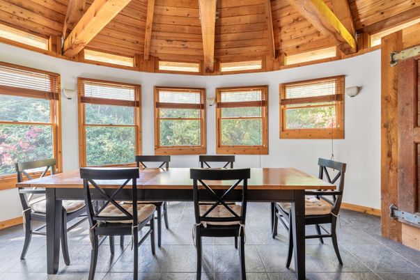 Dining room, Interior, Wooden Beams, Wooden Ceilings