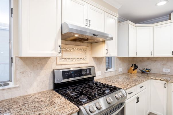 Interior, Kitchen, Recessed Lighting, Stainless Steel Appliances, Wooden Ceilings