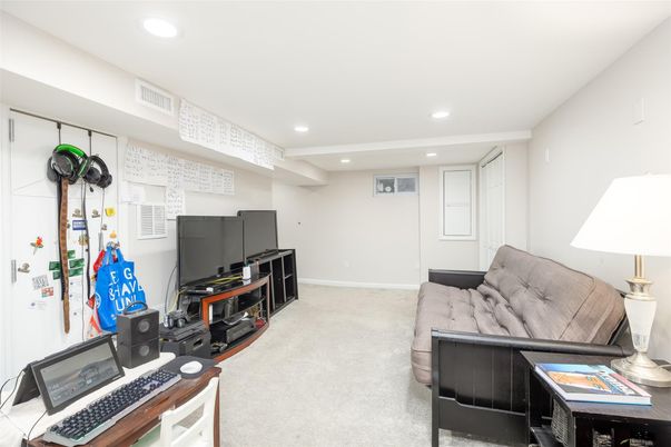Home Office, Interior, Recessed Lighting