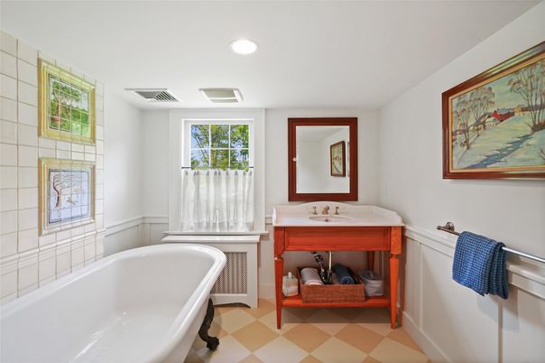 Bathroom, Free Standing Baths, Interior, Recessed Lighting