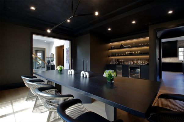 Interior, Recessed Lighting, Wood Texture Flooring