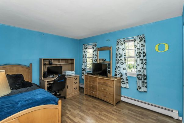 Bedroom, Home Office, Interior, Wood Texture Flooring