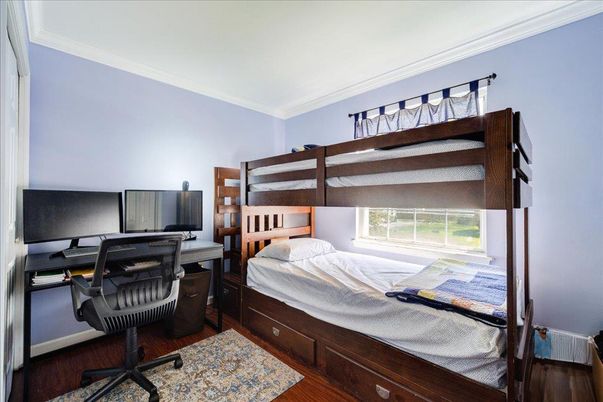 Bedroom, Home Office, Interior, Wood Texture Flooring