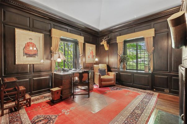 Home Office, Interior, Wood Texture Flooring