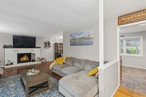 Fireplace, Interior, Living room, Wood Texture Flooring
