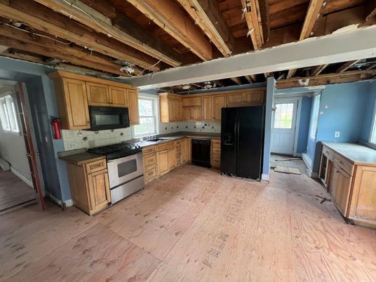 Interior, Kitchen, Wooden Beams, Wooden Ceilings, Wood Texture Flooring