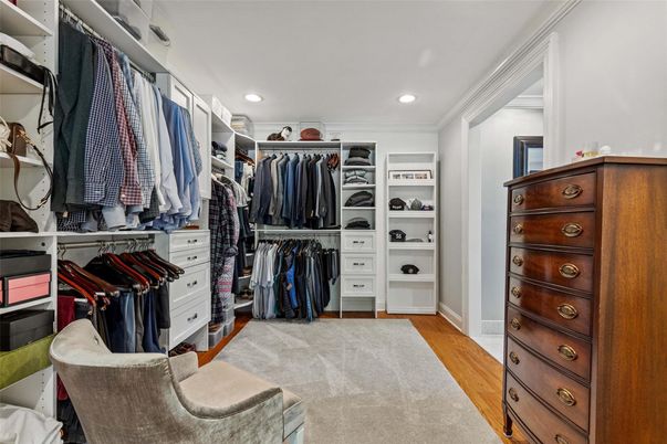 Interior, Recessed Lighting, Walk-in Closets, Wood Texture Flooring