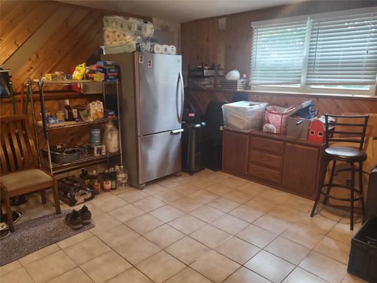 Interior, Kitchen, Wooden Walls