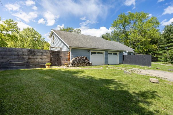Backyard, Detached Garage, Exterior