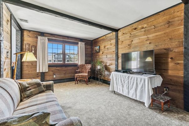 Interior, Living room, Wooden Walls