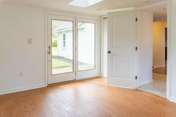 Empty room, Interior, Wood Texture Flooring