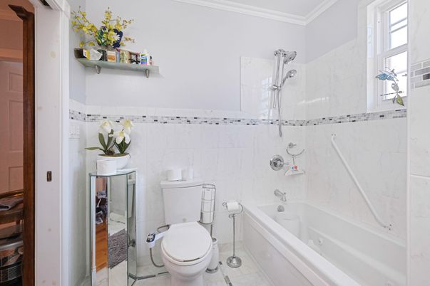 Bathroom, Interior, Marble Walls