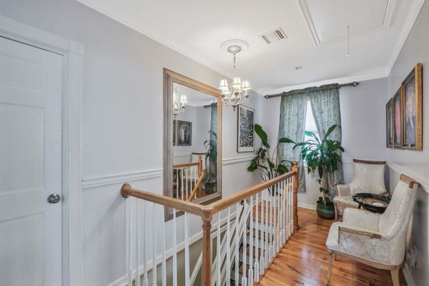 Chandelier, Interior, Wood Texture Flooring