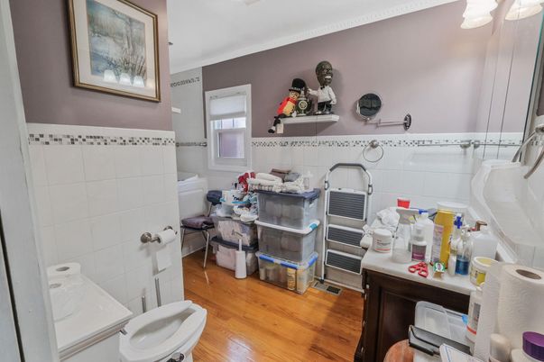 Bathroom, Interior, Wood Texture Flooring