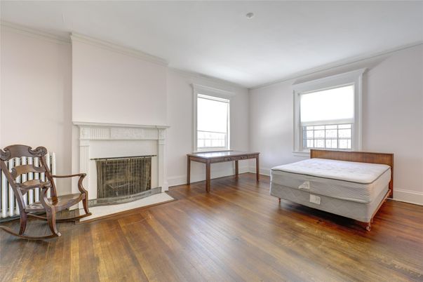 Fireplace, Interior, Wood Texture Flooring