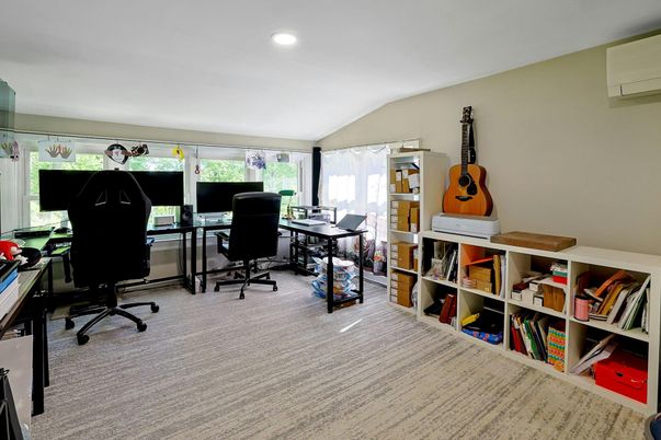 Home Office, Interior, Recessed Lighting