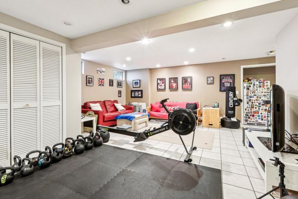 Fitness Equipment, Interior, Recessed Lighting