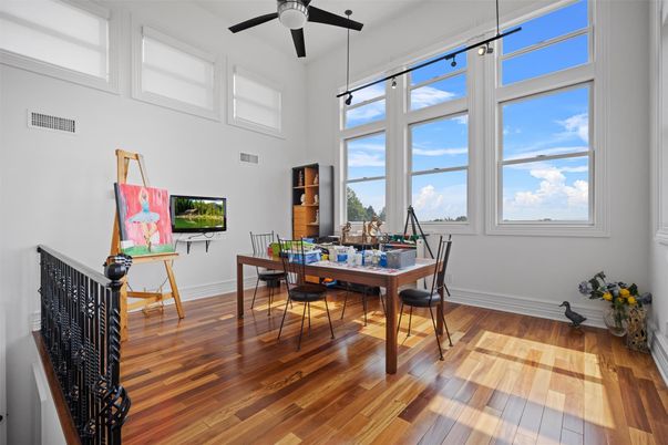 Dining room, Interior, Wood Texture Flooring