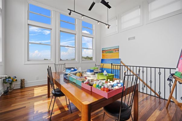 Dining room, Interior, Wood Texture Flooring