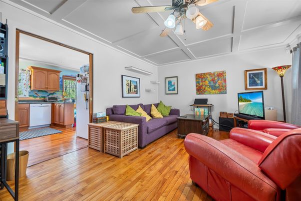 Interior, Kitchen, Living room, Wood Texture Flooring
