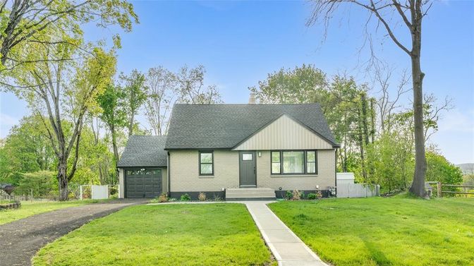 Attached, Backyard, Exterior, Facade, Cape Cod