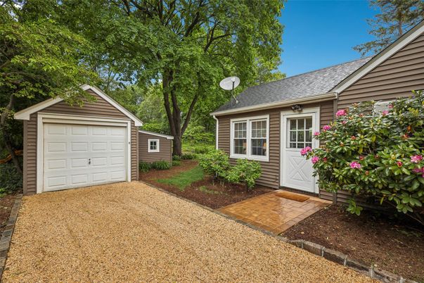 Backyard, Detached Garage, Exterior