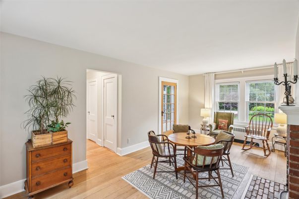 Dining room, Interior, Wood Texture Flooring