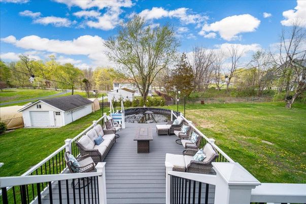 Backyard, Detached Garage, Exterior